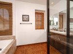 El Dorado Ranch San Felipe Baja condo 57-2 - second full bathroom with bathtub